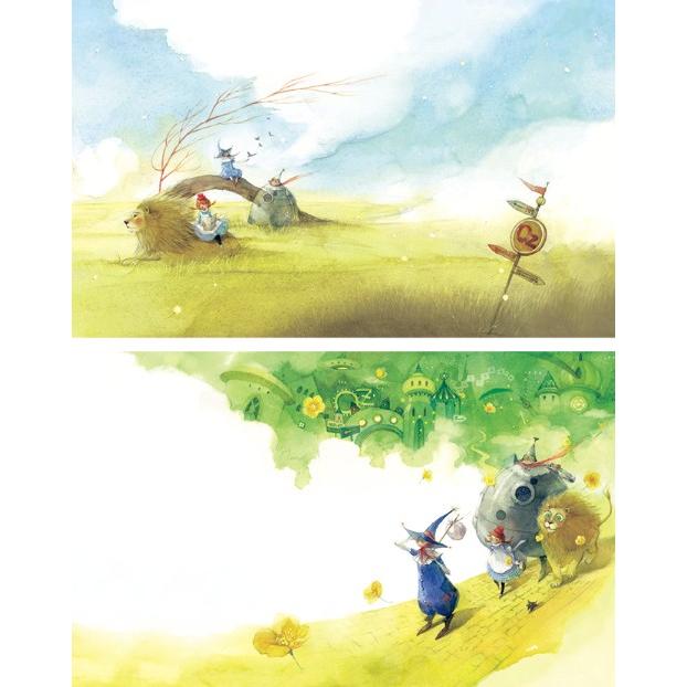 韓国語 童話 ハングル『オズの魔法使い〜美しい古典 リカバーブック