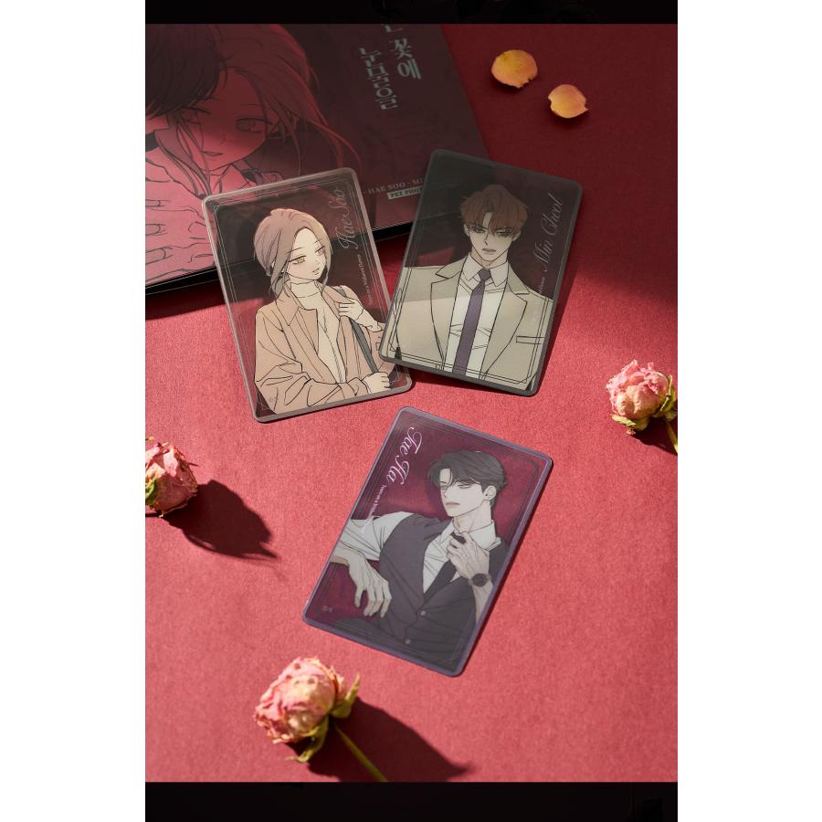 韓国 コミック グッズ『枯れた花に涙を PET フォトカード』公式グッズ