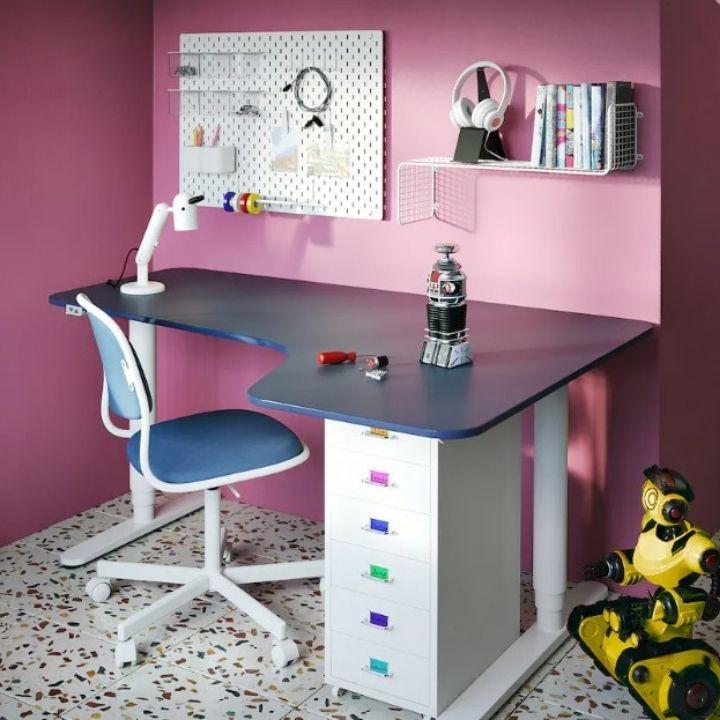 イケア（IKEA） HELMER ヘルメル 引き出しユニット キャスター付き