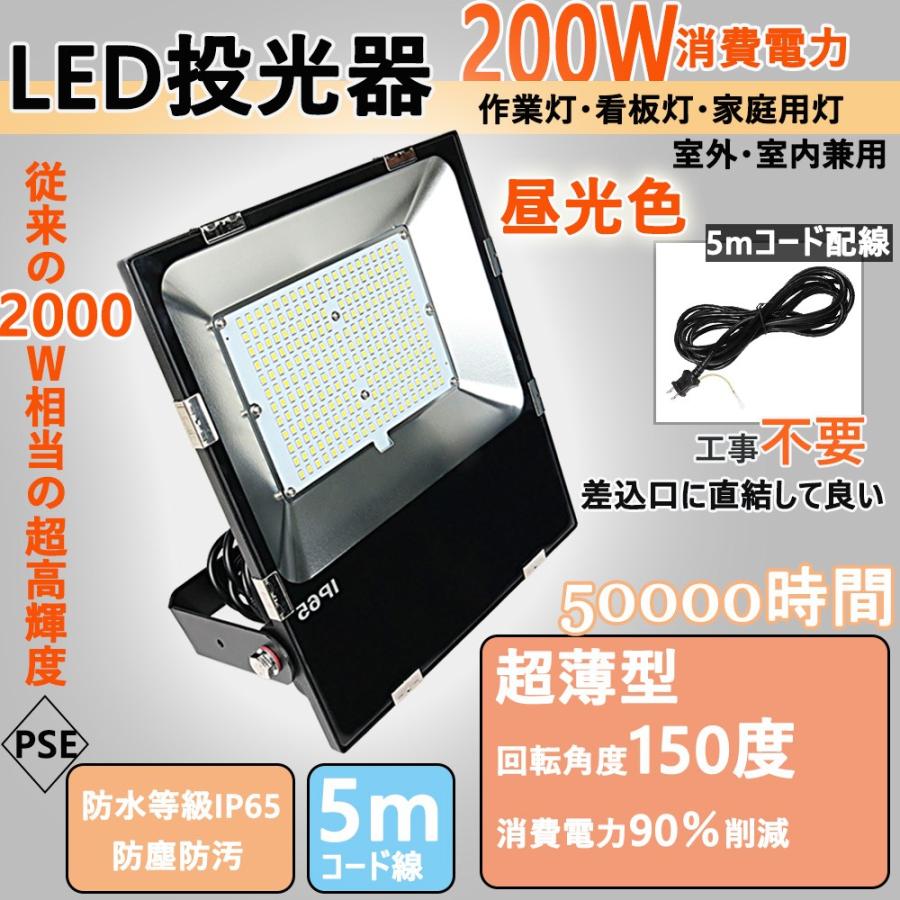 投光器 LED 屋外 スタンド ワークライト 作業灯 LEDライト LED投光器