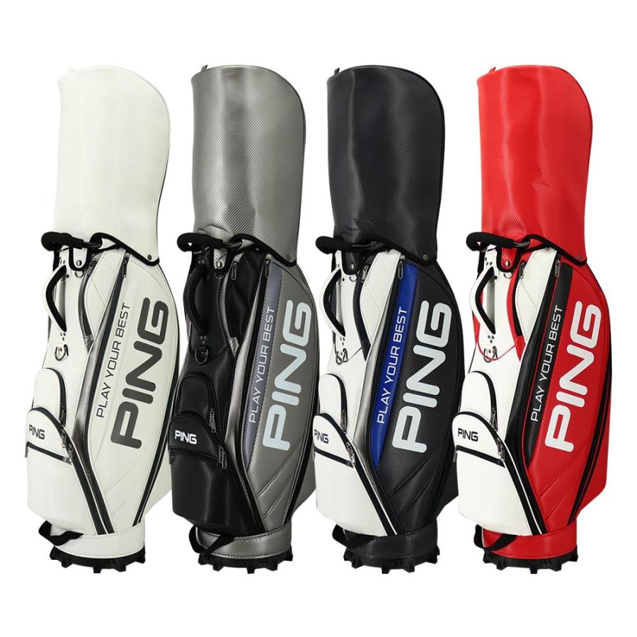 ピン PING ソフトPU メンズキャディバッグ CB-U2502 38298 2025 : 二木