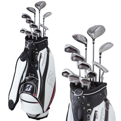 BRIDGESTONE GOLF ブリヂストン BG-100 キャディバッグ付 クラブ11本