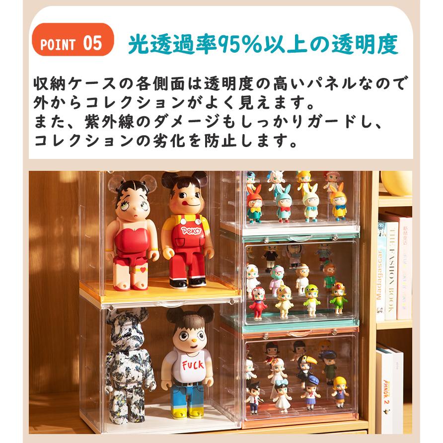 フィギュアケース コレクションケース M 1個 透明ケース アクリル