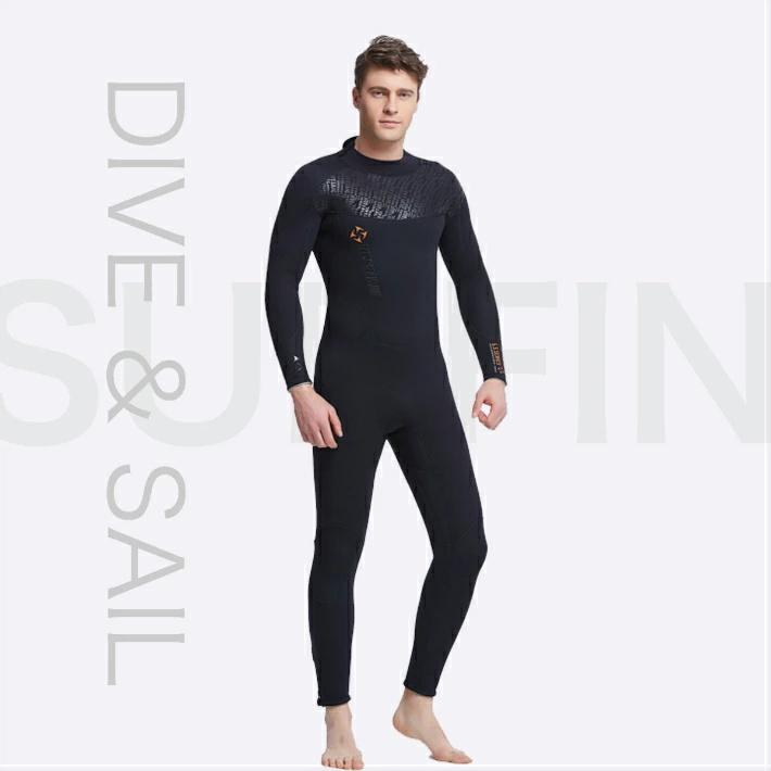 ウェットスーツ 男性用 5mm ダイビング スキンダイビング サーフィン