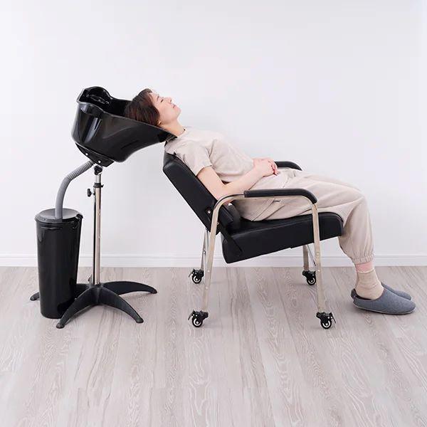 シャンプー台 移動式 シャンプーボール 簡易型 簡易シャンプー 福祉理