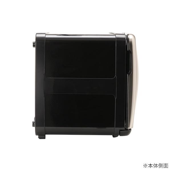 タオルウォーマー C-080 前開き 8L 木目ナチュラルブラウン 高さ27×幅