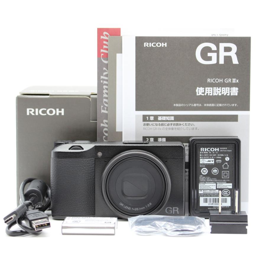 リコー（RICOH） シャッター数5938枚 RICOH GR IIIx デジタルカメラ