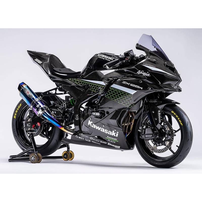 Ninja NINJA ZX-25R ZX-4R ストリート用 バックステップ 金 クイック