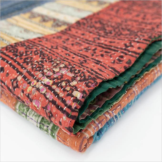 マルチクロス ヴィンテージ カンタ エスニック おしゃれ 古布 パッチ