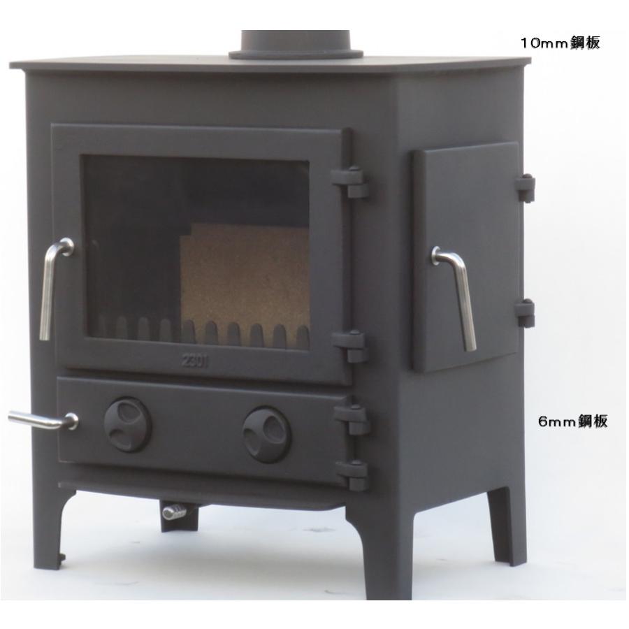 □送料無料（福山通運営業所止め）□薪ストーブノザキ・2301型 特