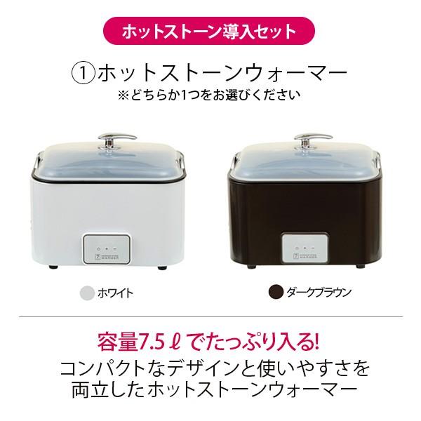 ホットストーン 導入セット A （ ウォーマー+ストーン6個 ） ストーン