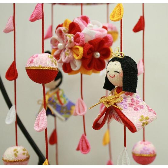 ひな祭りキット・つまみ細工のつるし雛 : 布がたり ヤフー店 - 通販