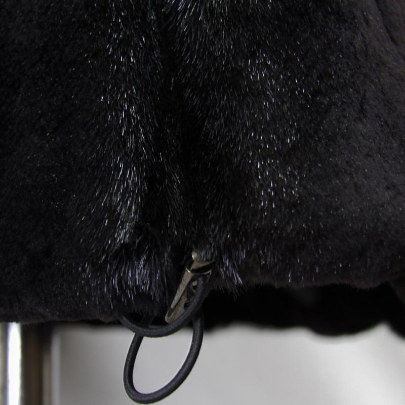 毛皮/ミンク/シェアードミンク/刺し毛ミン/ミンクベスト リアルファー