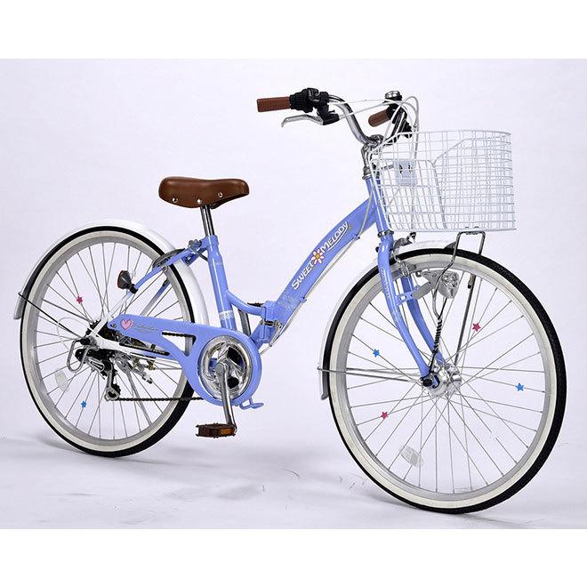 池商 自転車 子供自転車 24インチ シマノ 6段変速 LEDオートライト