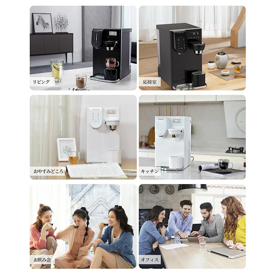 SOLEMOOD 浄水型ウォーターサーバー PURE （YHR1203-A 4L 温度調節可能