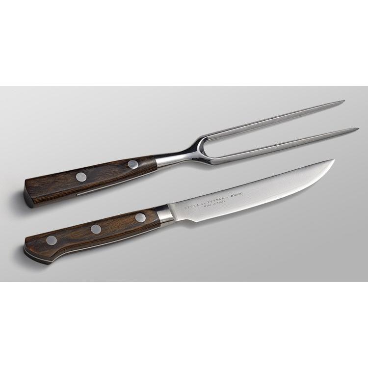 大人の鉄板 ステーキナイフ＆ミートフォーク オークス : SmartKitchen