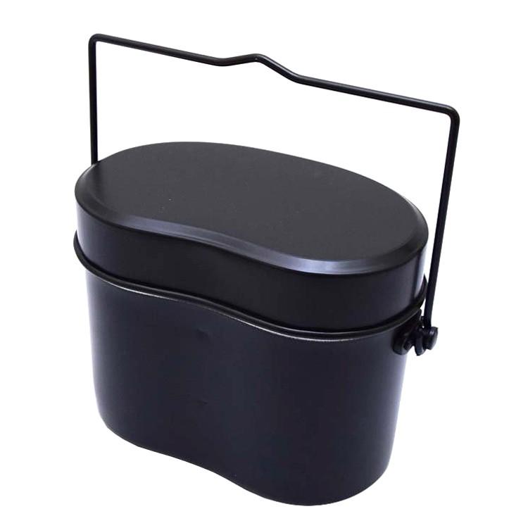 はんごう) 前川金属 飯盒 4号炊 ハンドル（吊手）付き 兵式 飯ごう