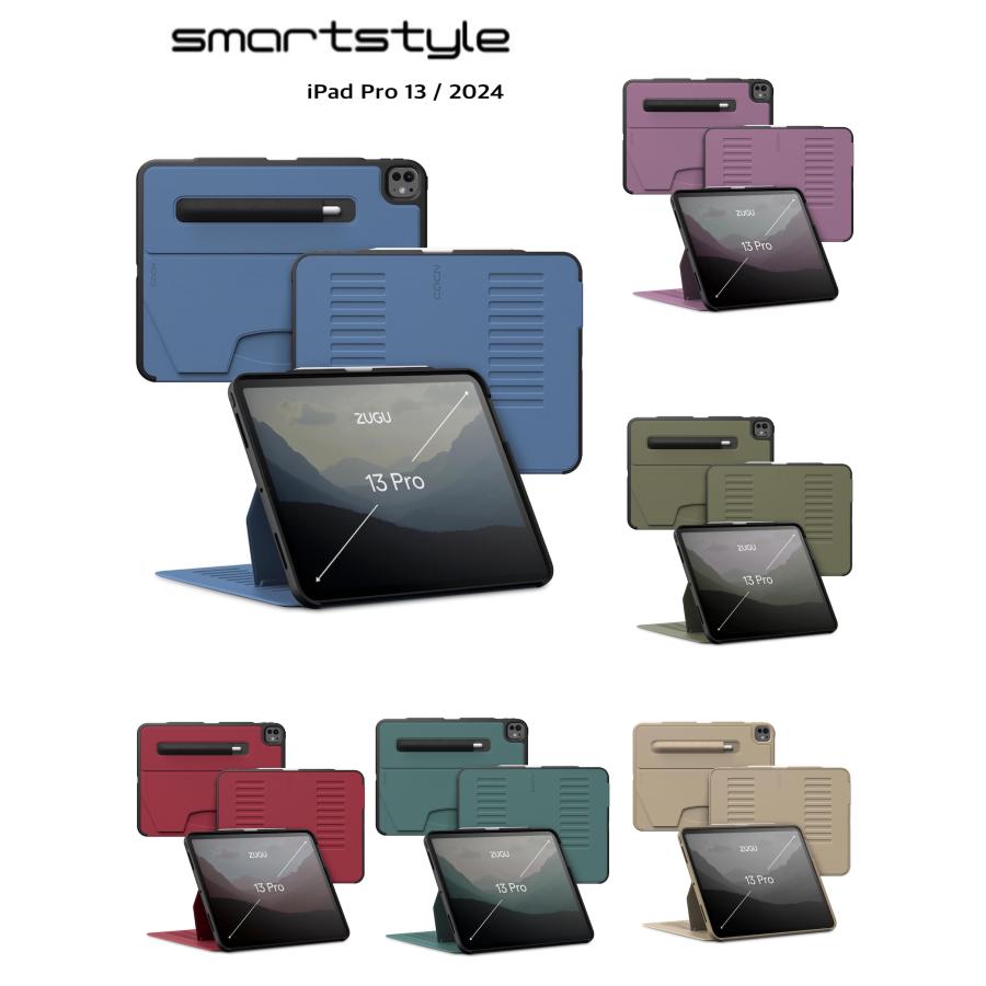 日本正規販売店 ZUGU iPad Pro 13 インチ ケース M5 / M4 2025 2024 10