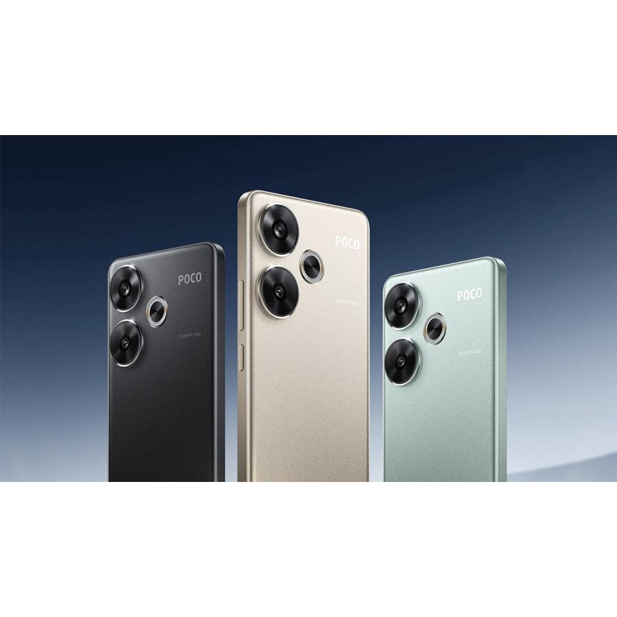 POCO F6 12GB 512GB 黒色 日本語対応＋googleplay対応 snapdragon 8s