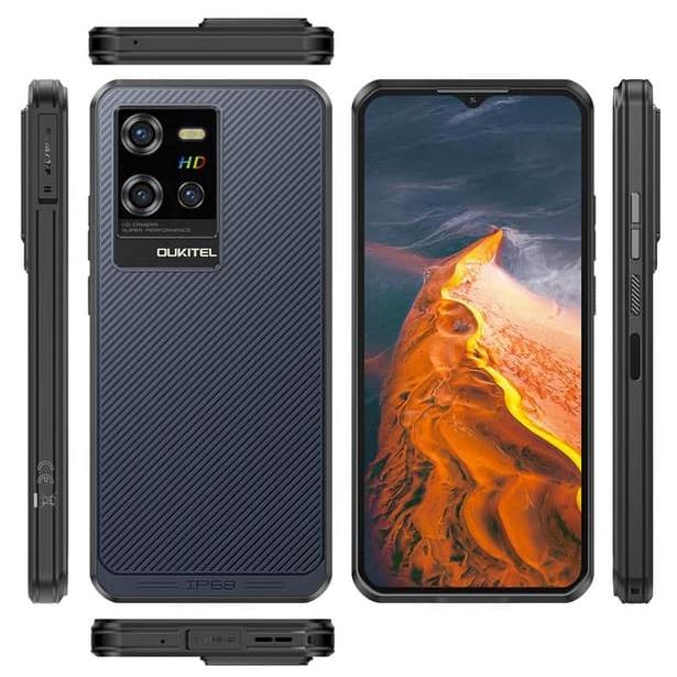 OUKITEL WP50 黒色 MediaTek Dimensity 6100+ （アンツツ45万点