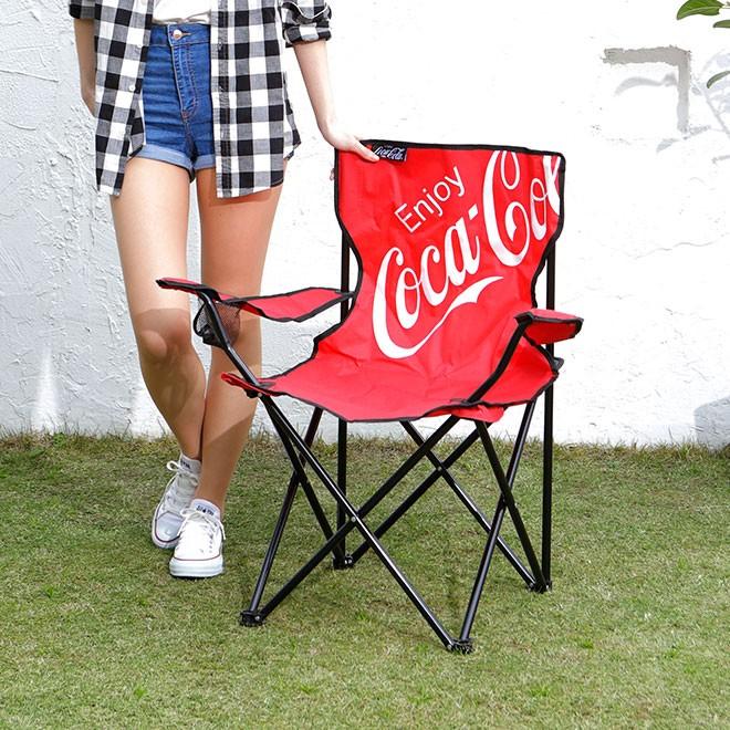 Coca Cola（コカコーラ） アウトドア チェア 折りたたみ コンパクト