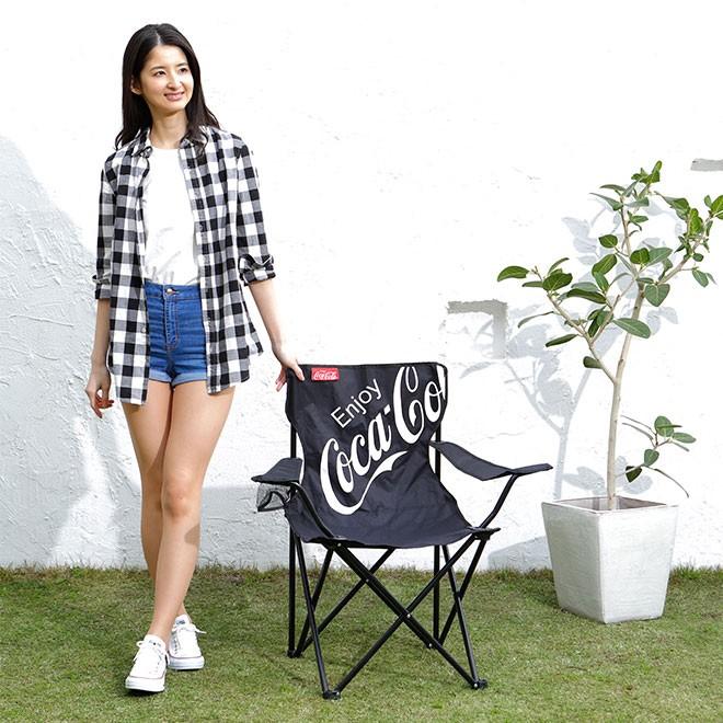 Coca Cola（コカコーラ） アウトドア チェア 折りたたみ コンパクト