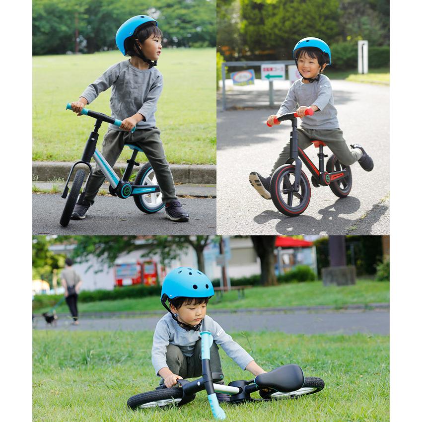 キックバイク バランスバイク 折りたたみ可能 12インチ ノーパンク