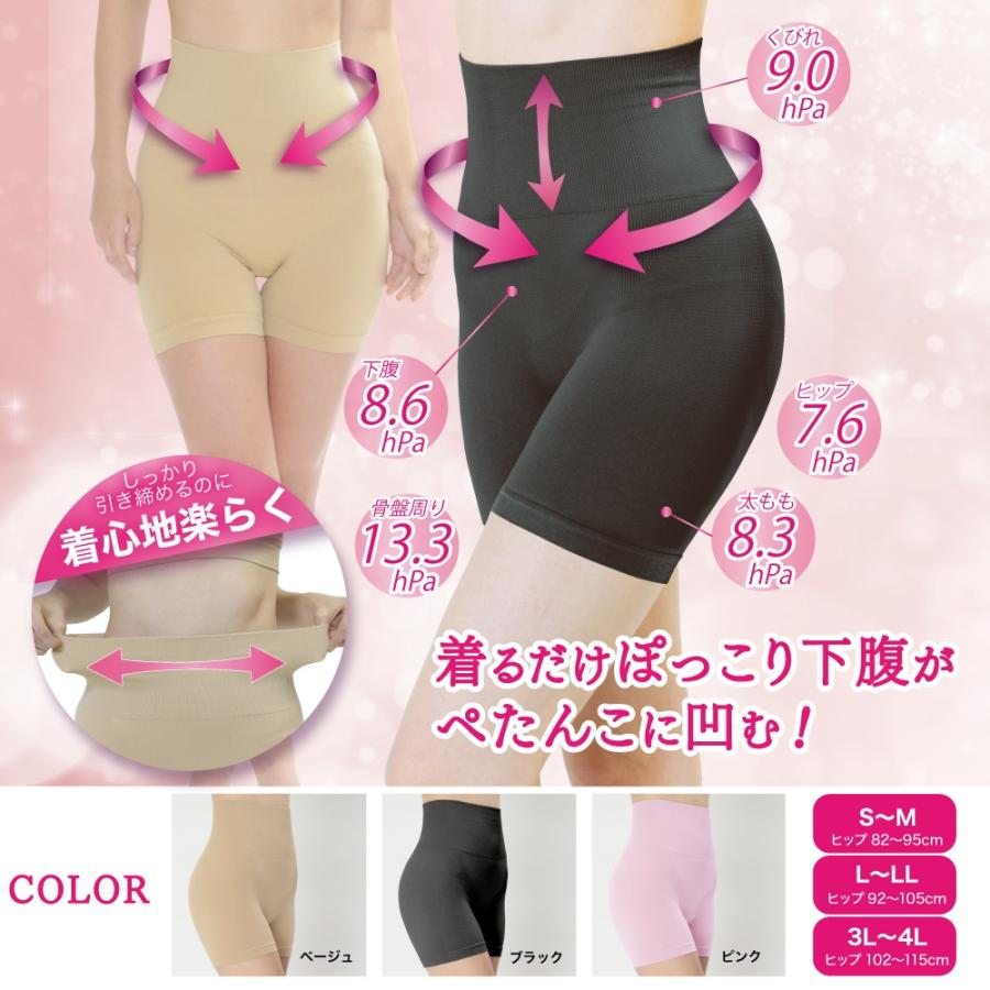 ガードル お腹引き締め ショーツ 骨盤補正 30代 40代 50代 ロング ハイ