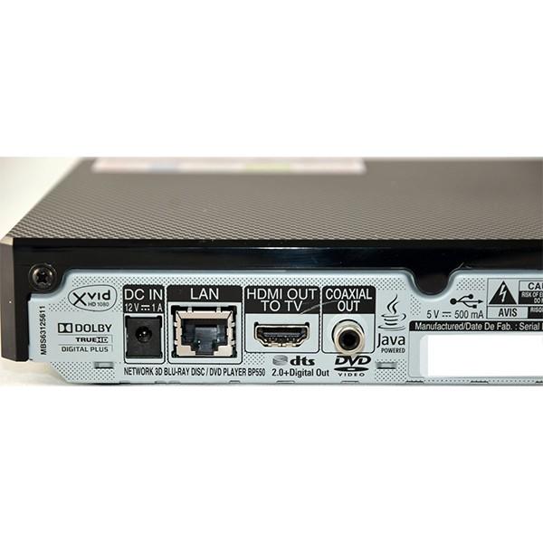 LG BP550 リージョンフリー クローズドキャプション 3D対応 無線LAN Wi