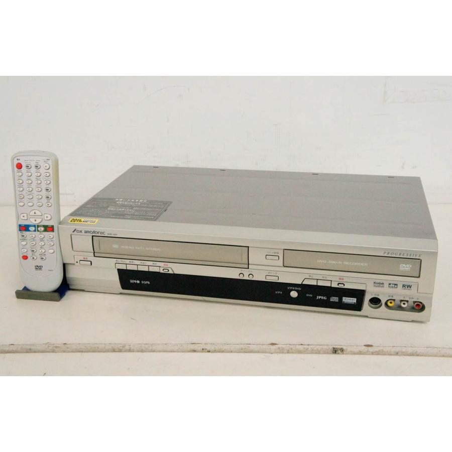 中古 DXアンテナ VHSビデオデッキ一体型DVDレコーダー DVR-120V 地デジ