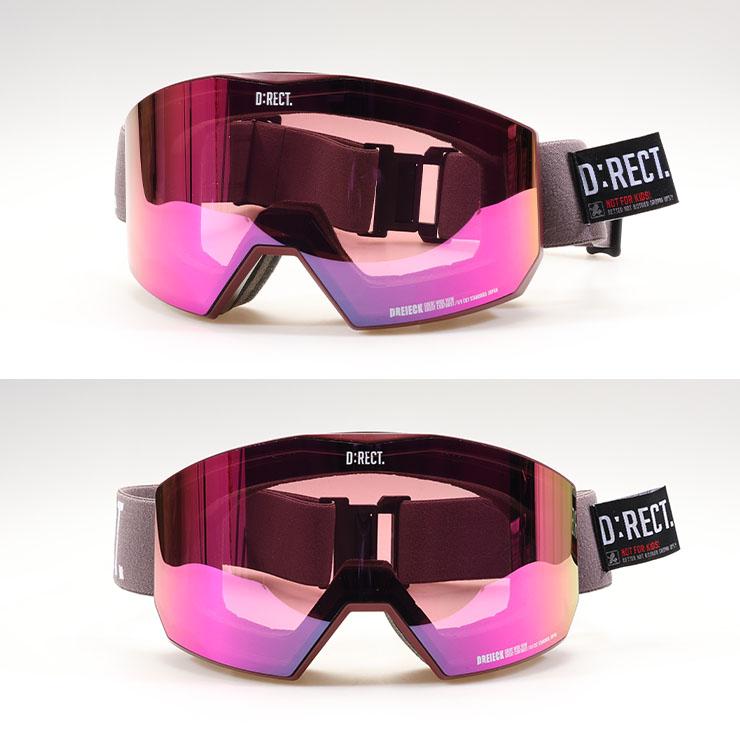 D:RECT ディレクト スノーボード ゴーグル DREIECK ドレイエック Mat