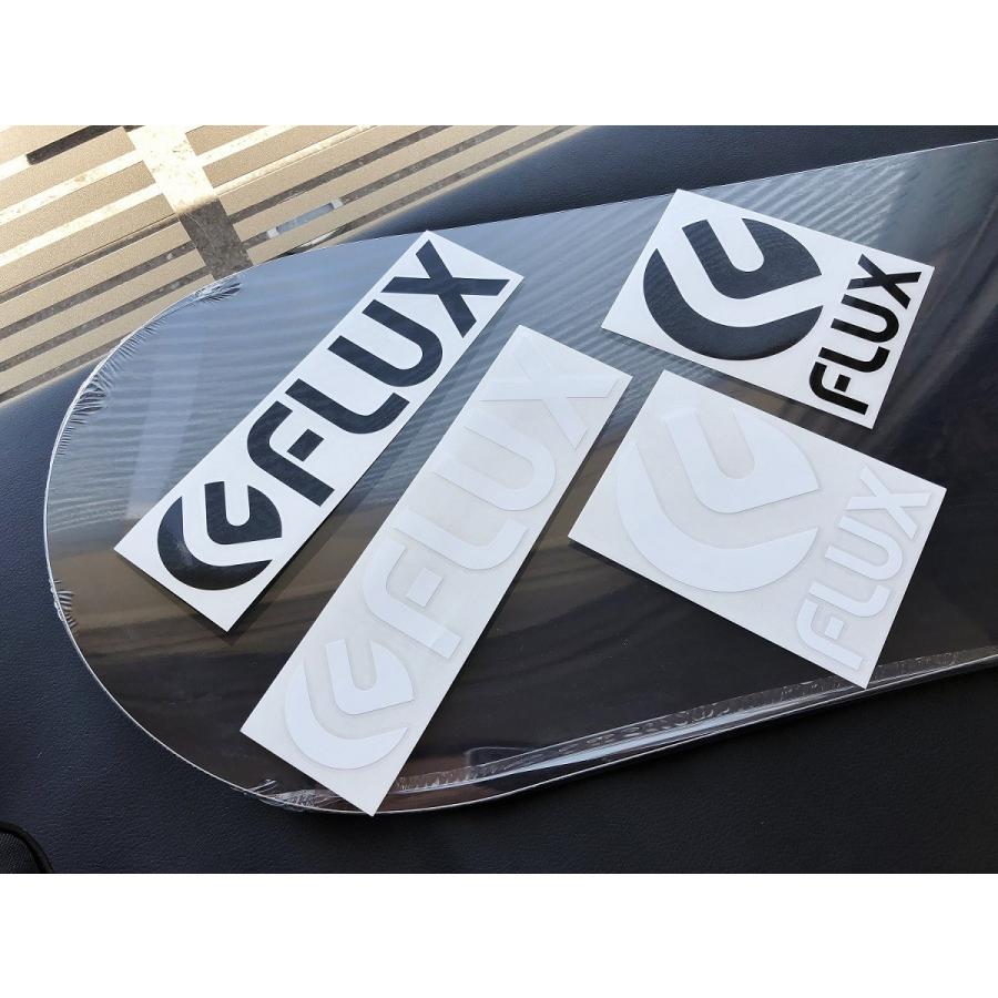 FLUX STICKER LOGO ステッカー Lサイズ フラックス ビンディング 即納