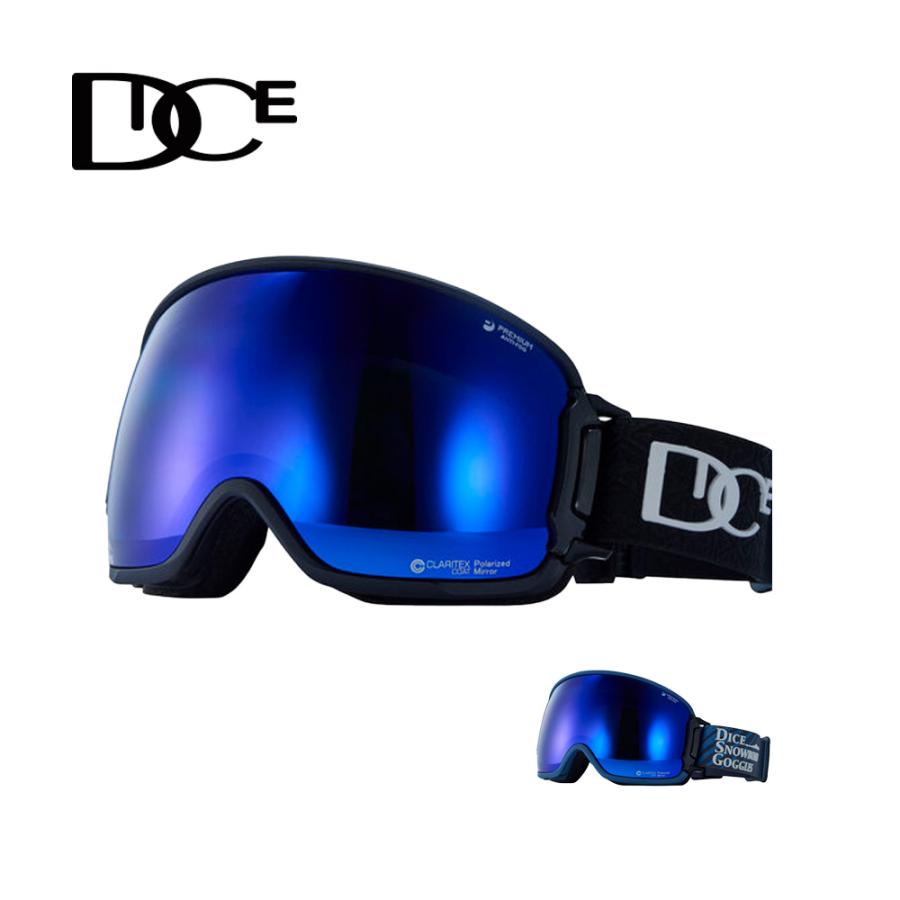 BANK 完売 DICE ゴーグル BK30893 2023-2024 偏光×MITブルーミラー