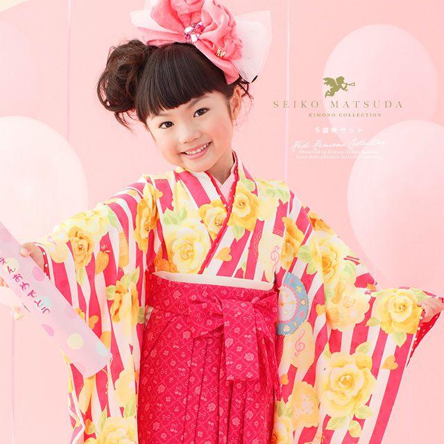 i k u r a☆［あまとめ］羽織り+二部式着物 ꕤハンドメイドꕤ七五三