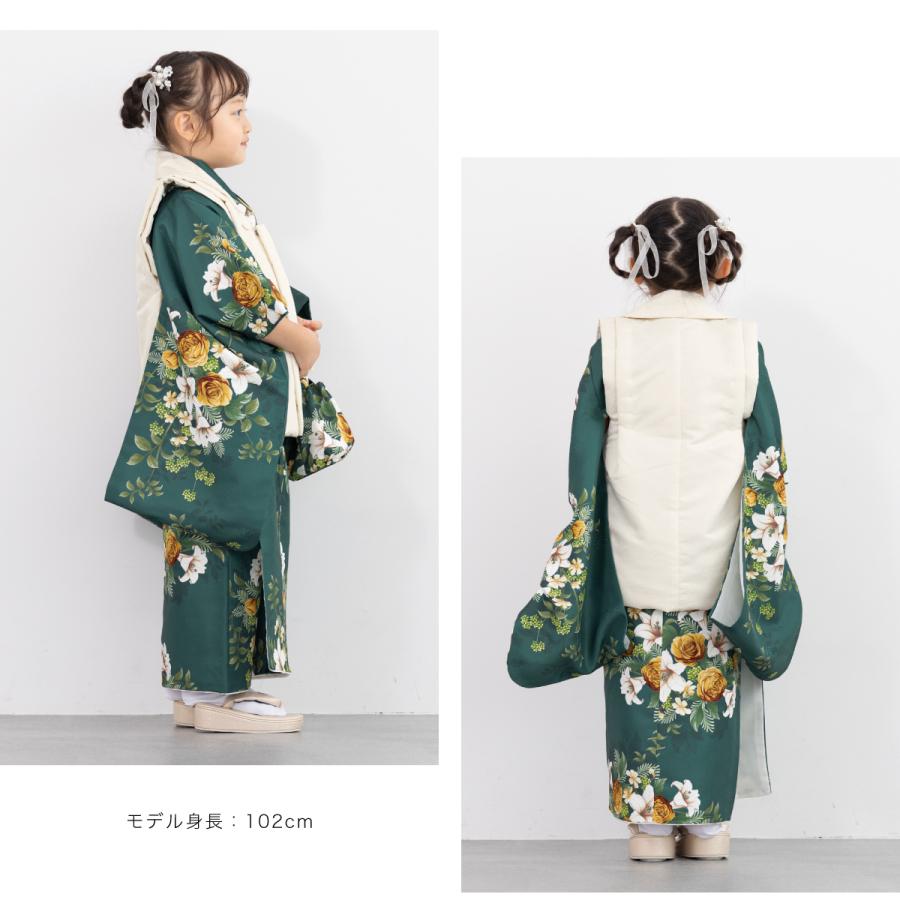 SOUBIEN（創美苑） 七五三 着物 3歳 レトロ 被布 販売 女の子 三歳