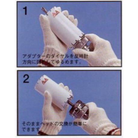 ハウスビーエム マルチリョーバコアドリル65Φ MRC65 (サイディング用替