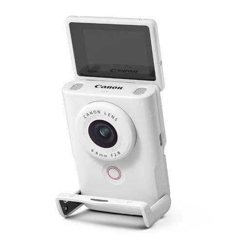 キヤノン ビデオカメラ パワーショット V10 ホワイト ( 1台 ) : 爽快