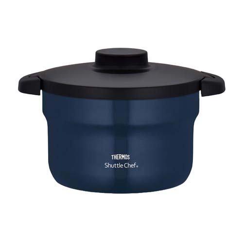 サーモス IH対応 真空保温調理器シャトルシェフ ネイビー KBJ-3002 NVY