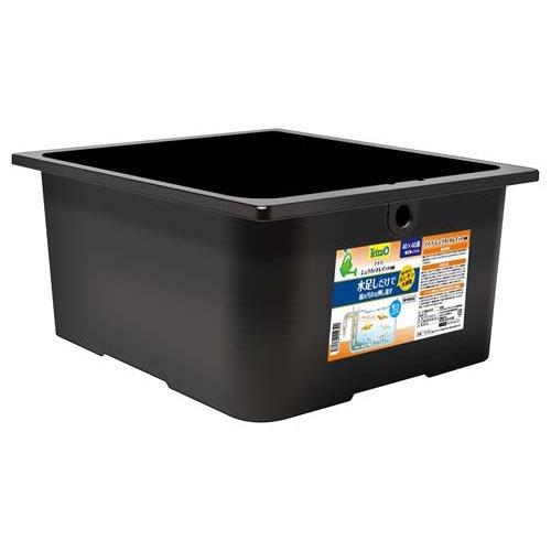 テトラ じょうろでキレイメダカ鉢 40*40 黒 ( 1個 )/ Tetra(テトラ
