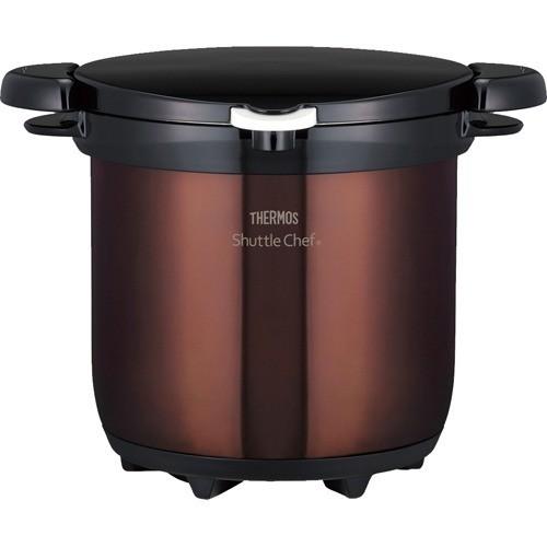 サーモス 真空保温調理器シャトルシェフ KBG-4500 CBW クリアブラウン