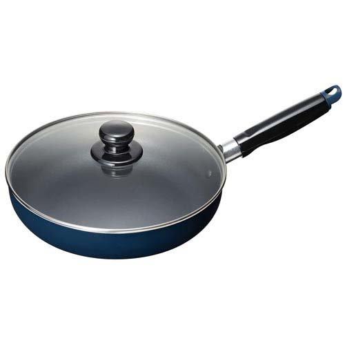 スティージーII IH・ガス火対応 フライパン 24cm ガラス蓋付 MB-2375