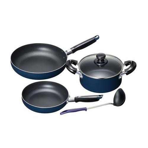 スティージII IH対応 両手鍋18cm ＆フライパン 3点セット ツール付 MB