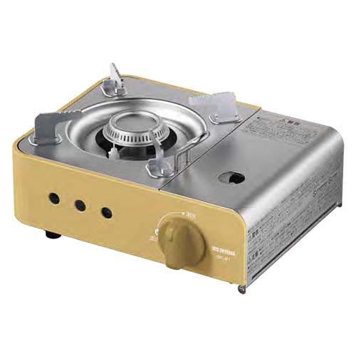 カセットコンロ IGC-M1-YYE スモークイエロー ( 1台 ) 卓上コンロ ミニ
