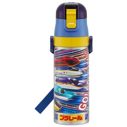 スケーター キッズ 直飲みステンレスボトル 470ml プラレール25 ( 1個