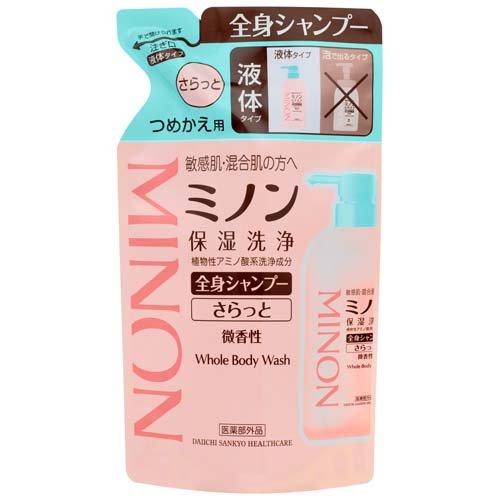 ミノン 全身シャンプー さらっとタイプ 詰替え用 ( 380ml )/ MINON