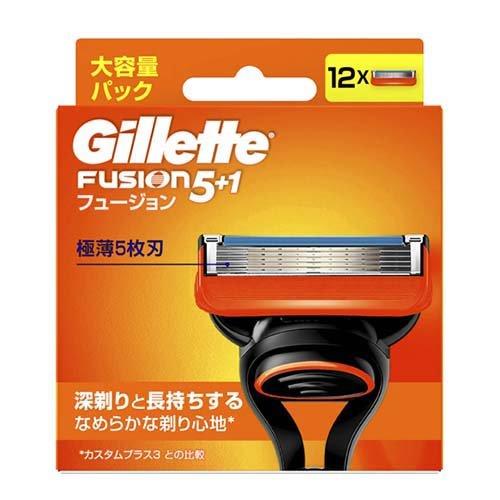 ジレット フュージョン 替刃 ( 12個入 )/ : 爽快ドラッグ - 通販