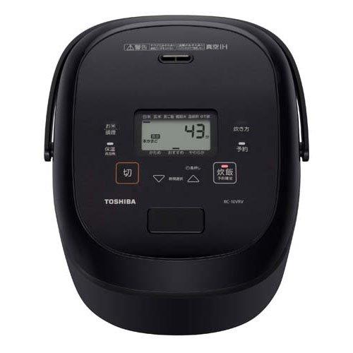 東芝 真空IHジャー炊飯器 炎匠炊き 5.5合 RC-10VRV K ( 1台 )/ 東芝