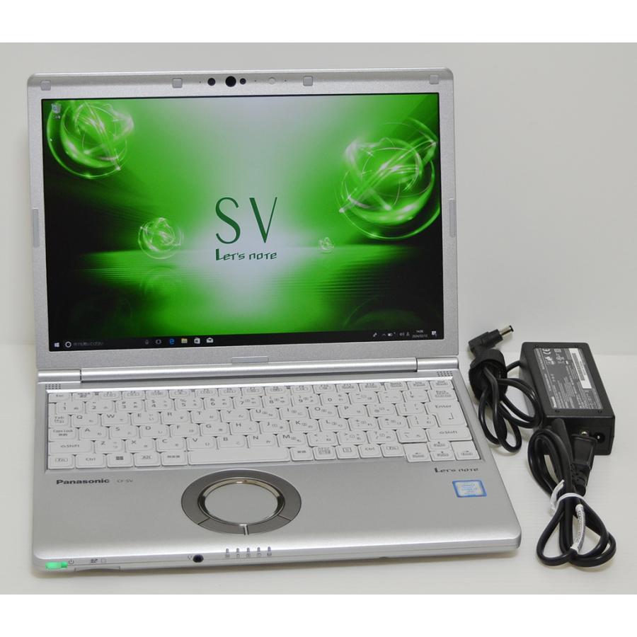 Let's note SV Panasonic CF-SV7U12VS Core i7-8650U 12.1型TFT16GB