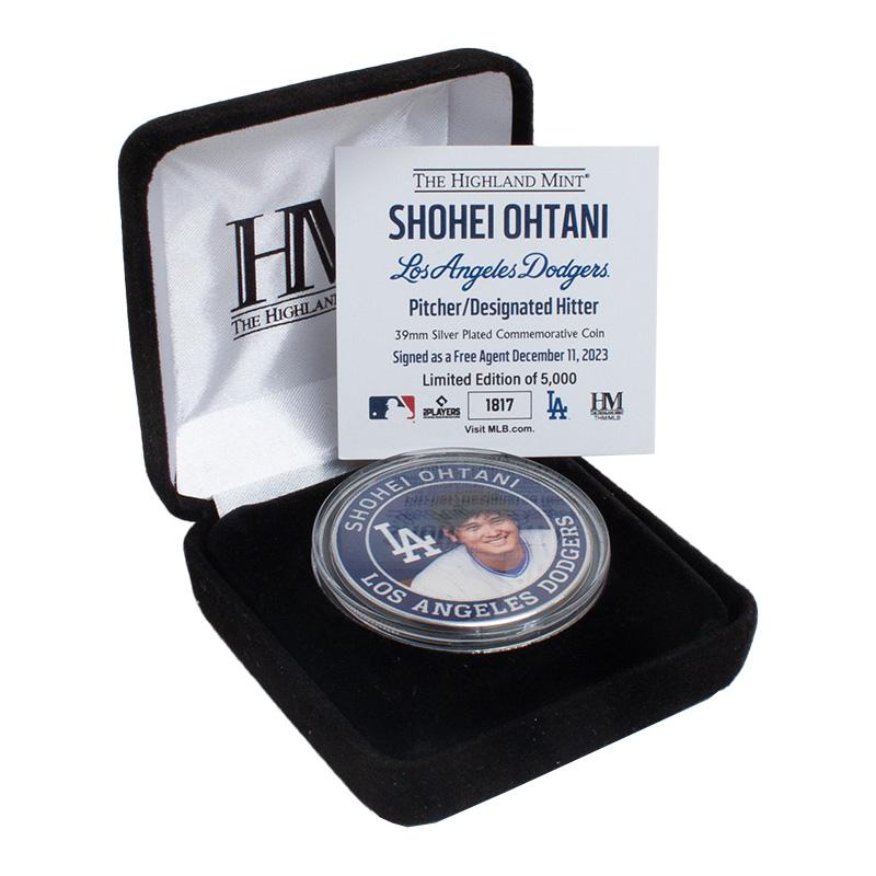 並行輸入品】記念コイン 大谷翔平 ロサンゼルス ドジャース 世界限定