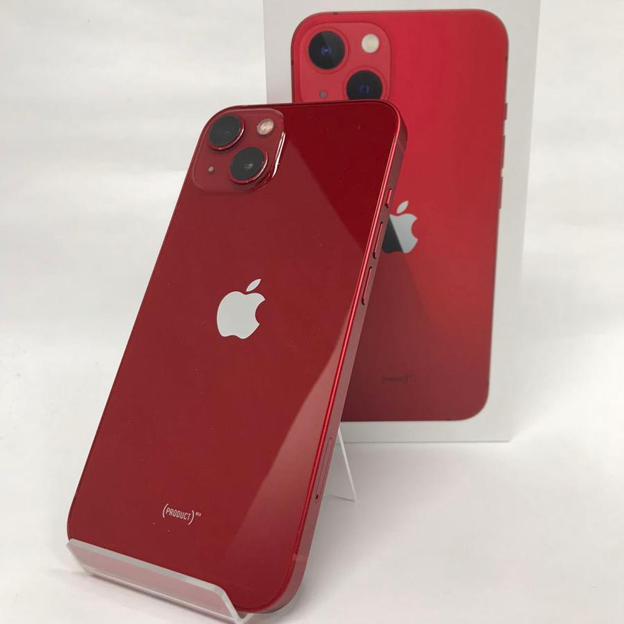 iPhone 13 中古Bランク iPhone13 256GB レッド バッテリー最大容量85